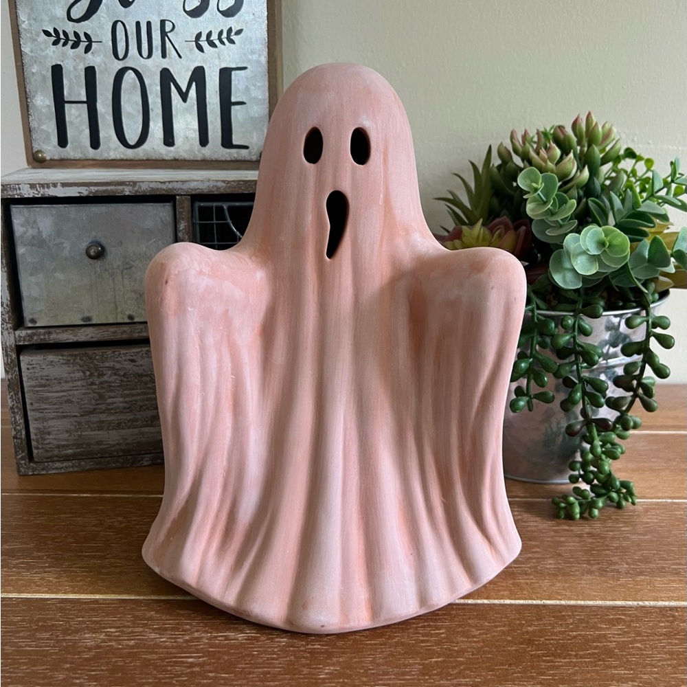 Target Pink terracotta Halloween Ghost - Hyde and EEK - SOLD OUT